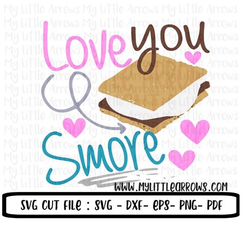 Download Free Love You Smore DXF Files
