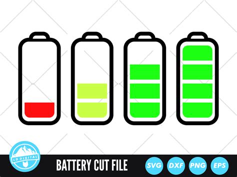 Download Free Low Battery SVG Commercial Use