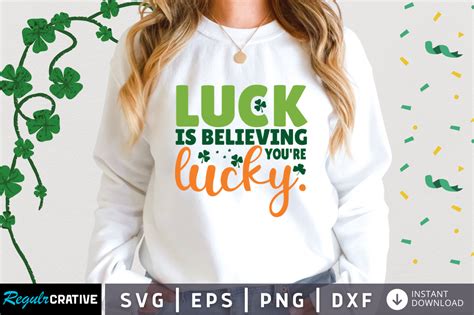 Download Free Luck SVG Printable