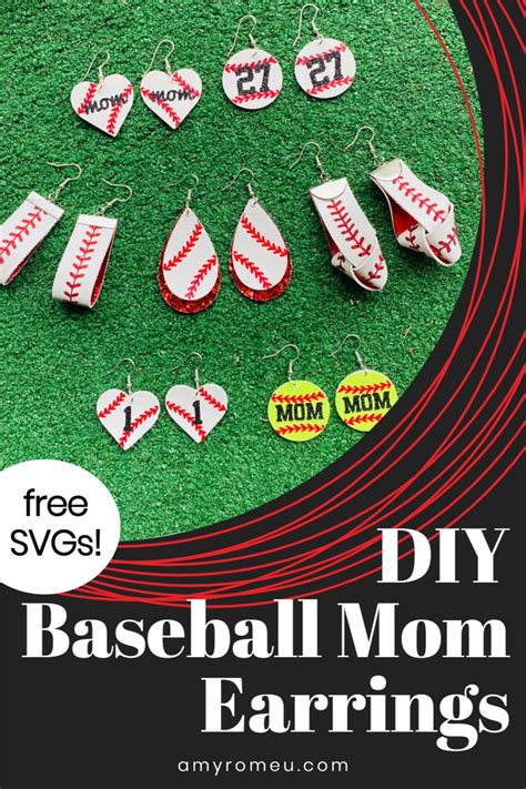 Download Free Luckiest Baseball Mom For Crafts