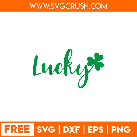 Download Free Lucky SVG DXF Files