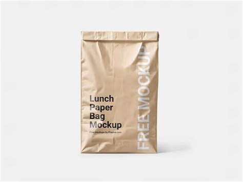 Download Free Lunch Bag Mockup Set PSD Templates Generator