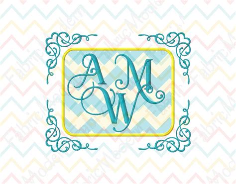 Download Free MONOGRAM FRAME APPLIQUE monogram border rectangle vintage delicate
ap Commercial Use