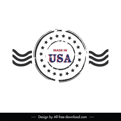 Download Free Made In USA Stamp Svg Design Images