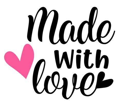 Download Free Made with Love SVG Printable