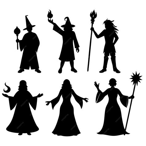 Download Free Magic Is For Wizards Silhouette