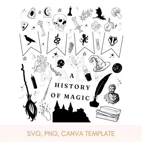 Download Free Magic Is For Wizards for Cricut Machine