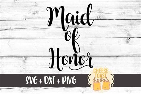 Download Free Maid of Honor DXF Files