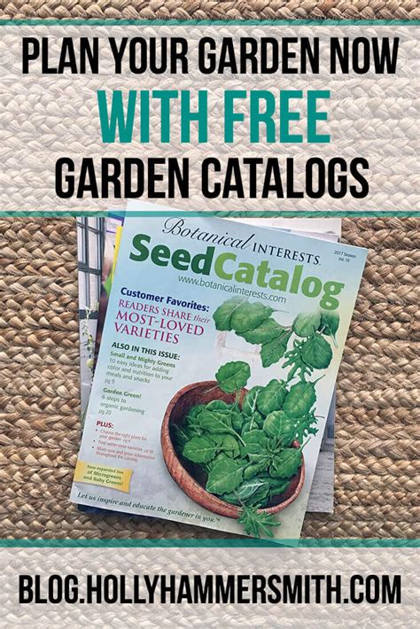 Free Mail Order Garden Catalogs