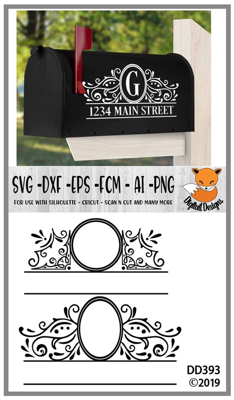 Download Free Mailbox SVG Cut Files Commercial Use DXF Files