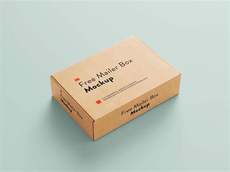 Download Free Mailing Box 3 Mockup Set PSD Templates Object Mockups PSD Files