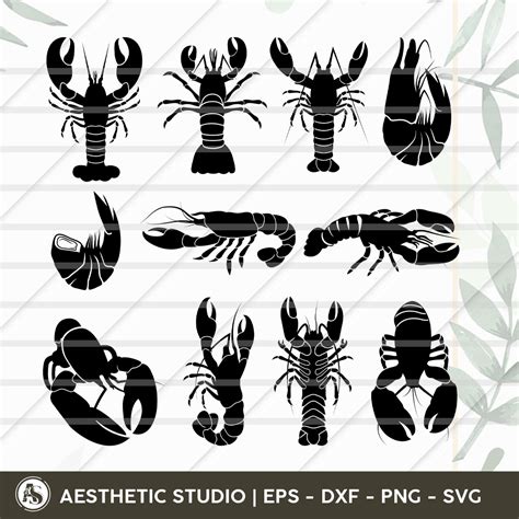 Download Free Maine Lobster - SVG File, DXF File For Cricut