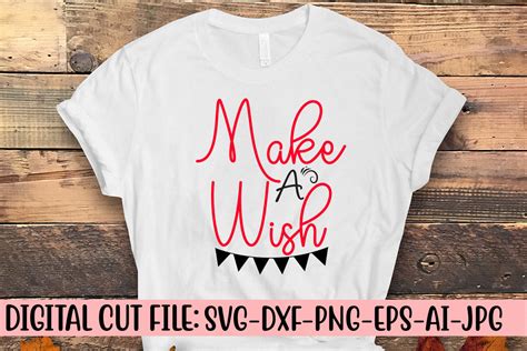 Download Free Make A Wish SVG Cut Files