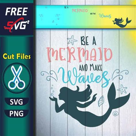 Download Free Make Waves Quote SVG Cut File Commercial Use