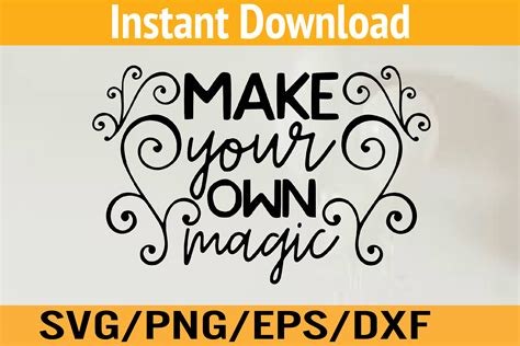 Download Free Make Your Own Magic Commercial Use DXF Files