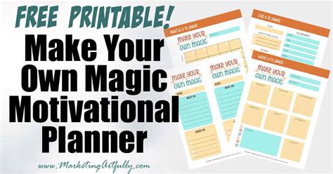 Download Free Make Your Own Magic Printable