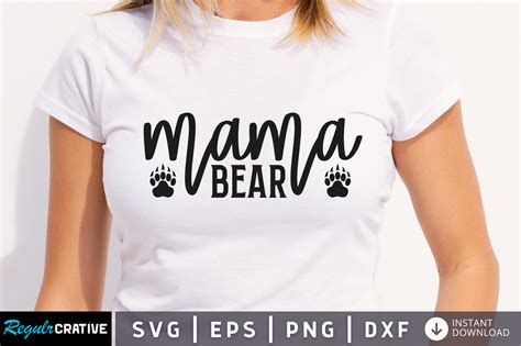 Download Free Mama Bear For Crafts