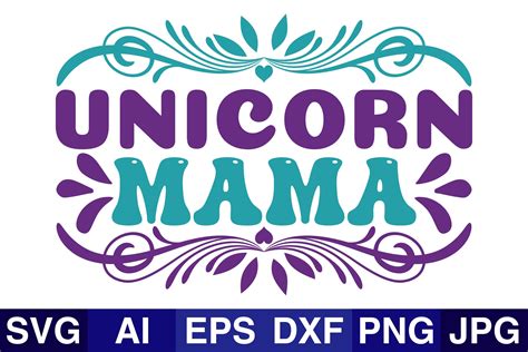 Download Free Mama Unicorn Files DXF Files
