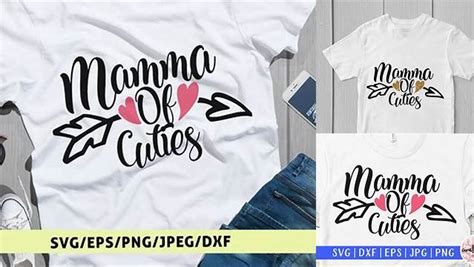 Download Free Mamma Of Cuties Svg Cut File Files