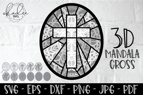 Unlock Your Creativity with Free Mandala Cross SVG: Elevate Your Crafting Game!