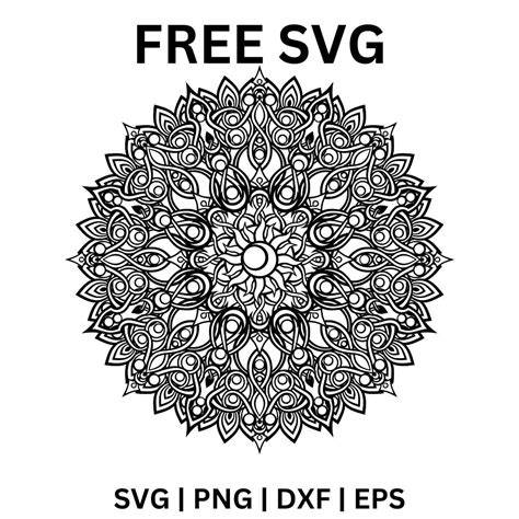 Download Free Mandala SVG Cut Files For Cricut