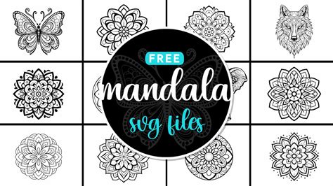 Download Free Mandala bundle svg Files DXF Files
