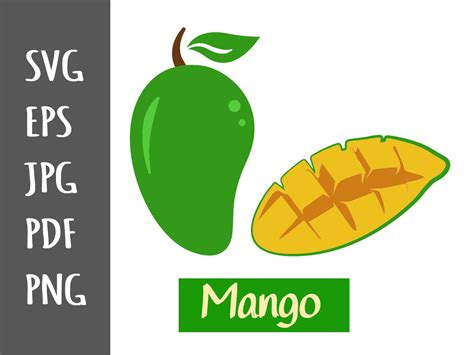 Download Free Mango SVG Clipart | Set of 33 For Crafts