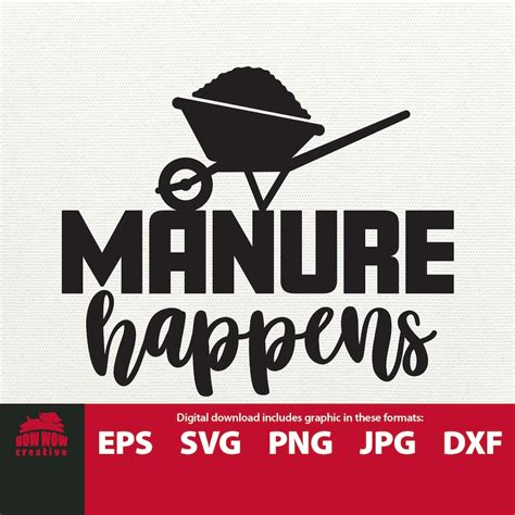 Download Free Manure Happens Commercial Use DXF Files