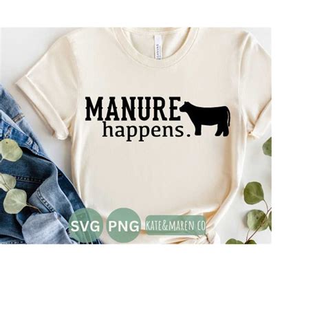 Download Free Manure Happens Cut Files
