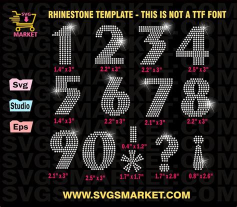 Download Free Marathon Numbers Rhinestone Template | SVG | PNG | DXF | EPS Files DXF Files