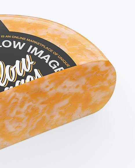 Download Free Marble Cheese Wheel Mockup PSD Generator
