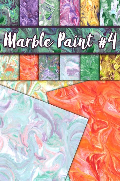 Download Free Marble Paint Textures Set 4 Printable