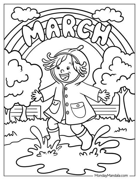 Free March Coloring Pages