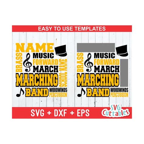 Download Free Marching band subway art Files DXF Files