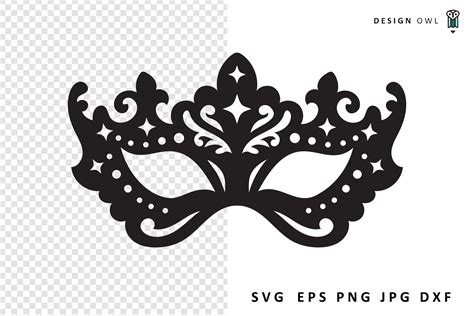 Download Free Masquerade Mask - SVG File, DXF File Creativefabrica Free PSD Mockups