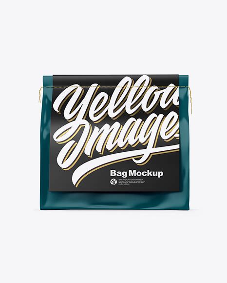 Download Free Matte Bag Mockup - Front View PSD Generator