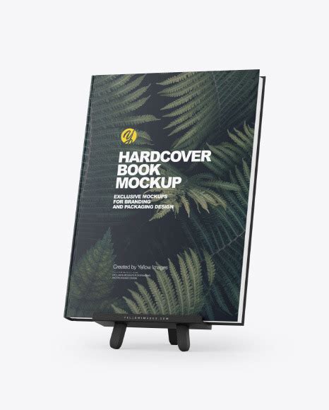 Download Free Matte Book w/ Stand Mockup PSD Generator PSD Files