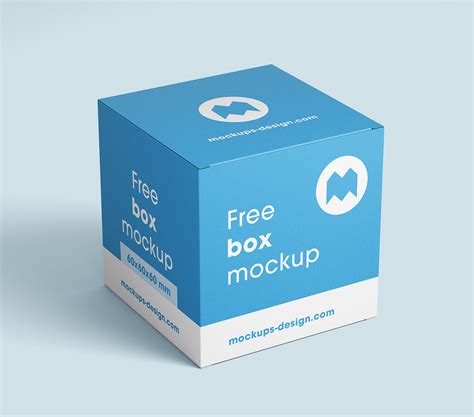 Download Free Matte Box Mockup PSD PSD Yellowimages