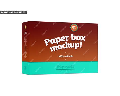 Download Free Matte Box Mockup PSD Placeit