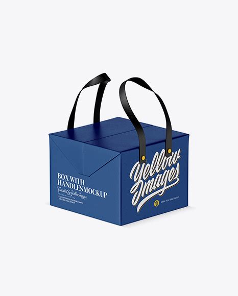 Download Free Matte Box With Handles Mockup - Half Side View PSD Yellowimages