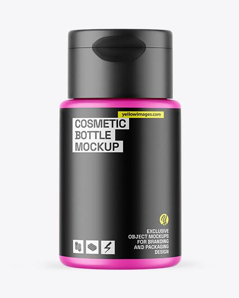 Download Free Matte Cosmetic Bottle Mockup PSD TIFF Files PSD Files