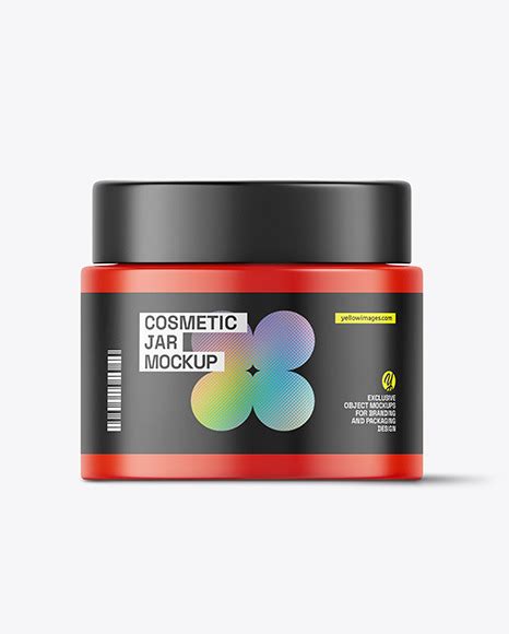 Download Free Matte Cosmetic Jar Mockup PSD PSD Yellowimages PSD Files
