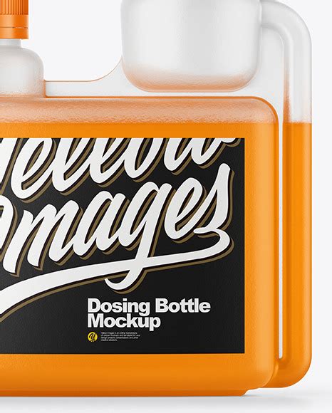 Download Free Matte Dosing Bottle Mockup - Front View PSD Generator PSD Files