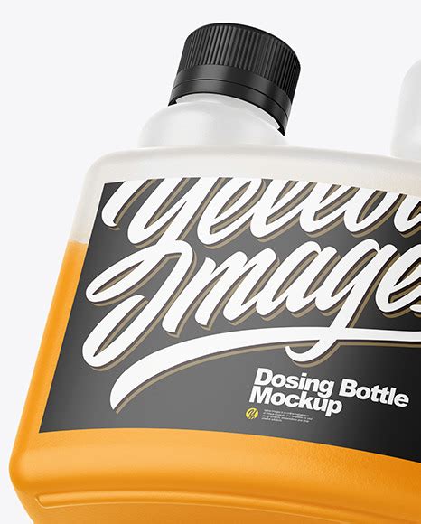 Download Free Matte Dosing Bottle Mockup - Half Side View PSD Placeit PSD Files