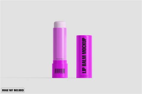 Download Free Matte Lip Balm Mockup PSD Generator