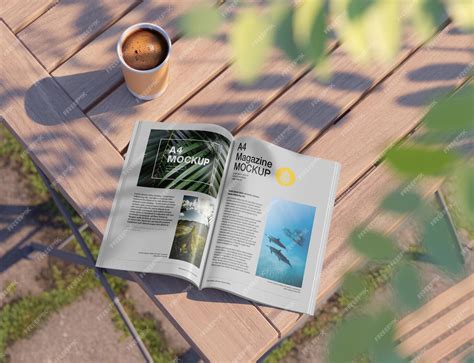 Download Free Matte Magazine Mockup PSD Generator PSD Files
