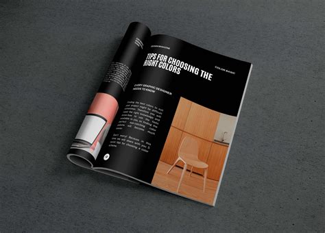 Download Free Matte Magazine Mockup PSD Object Mockups PSD Files