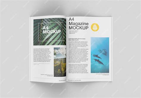 Download Free Matte Magazine Mockup PSD Placeit PSD Files