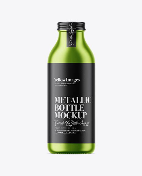 Download Free Matte Metallic Bottle Mockup PSD PSD Yellowimages PSD Files