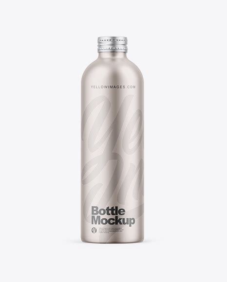 Download Free Matte Metallic Bottle Mockup PSD TIFF Files PSD Files